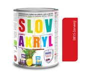 Slovakryl 0815 - červený 2,5kg