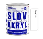 Slovakryl Profi Mat biely 0100/RAL 9003 2.5kg