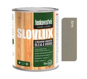Slovlux Tenkovrstvá lazúra na drevo, šedá 2,5l