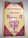 Soľ nepenivá Relaxa 1kg Harmanček
