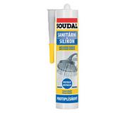 Soudal Neutrálny sanitárny silikón transparent 280ml