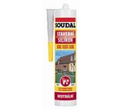 Soudal Stavebný silikón transparent 300ml