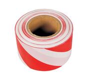 Spokar Páska Výstražná Červenobiela 250m