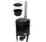 Súprava kotlová Fiestaset komplet 14l kotlík smalt s naberačkou, pokrievkou a varechou