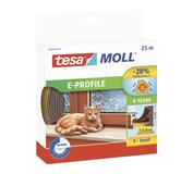 Tesnenie gumové profi E hnedé 25m