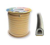 Tesnenie na okna D 14x12mm čierne