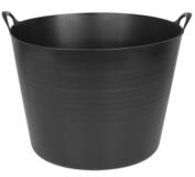 Vedro Strend Pro Flexi, čierne, stavebné, s ušami, 46,5x37 cm, 42 lit.