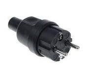 Vidlica gumena cierna IP44 0.442GTA