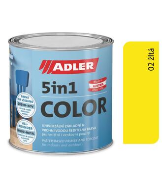 Adler 5v1-Color 0.75l ral1021 žltá
