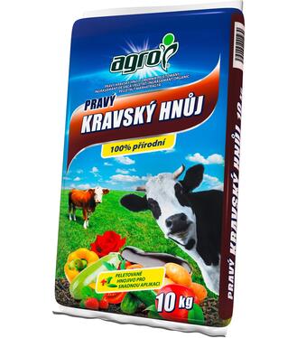 Agro Kravský hnoj organické granulované hnojivo 10kg
