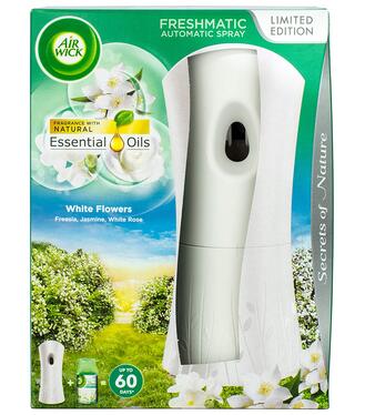 Air Wick Biele kvety strojček+NN 250ml