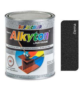 Alkyton kladivková čierna - Samozákladový email na kov, drevo a betón 250ml