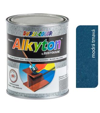 Alkyton kladivková modrá tmavá - Samozákladový email na kov, drevo a betón 750ml