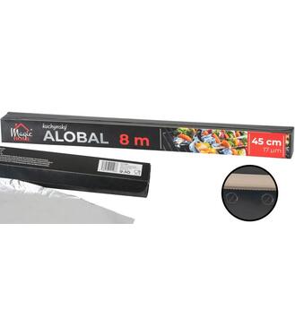 Alobal MagicHome 45 cm, L-8 m, 17 µm, hliníkový, grilovací, EXTRA STRONG