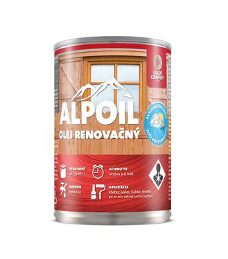 Alpoil olej renovačný - Ochrana starších náterov dreva v interiéri a exteriéri 0,5l