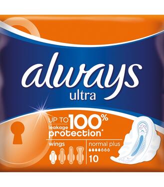 Always Ultra Hygienické vložky Normal plus 10ks