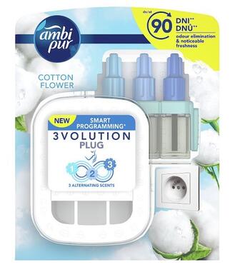 Ambi Pur elektrický osviežovač vzduch cotton 20ml