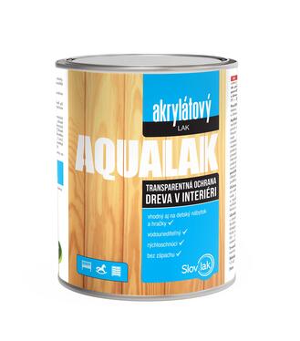 Aqualak Mat - vodouriediteľný akrylátový transparentný lak na drevo 0,7l