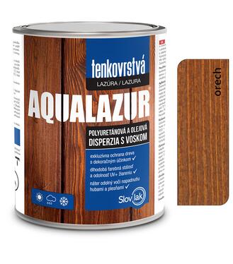 Aqualazur orech 0,75l tenkovrstvá olejová vodou-riediteľná lazúra