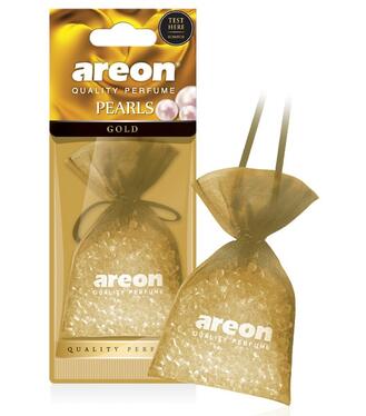 Areon Pearls Osviežovač do auta 3 druhy Lux Gold/ Lux Silver/ Lux Platinum