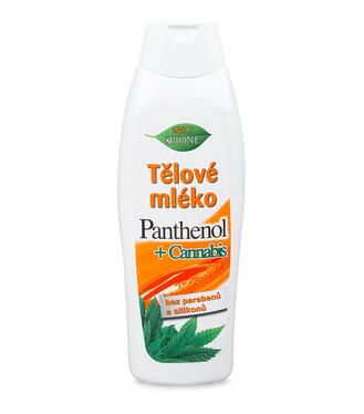BC BIO Telové mlieko Cannabis+ Panthenol 500ml