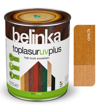 Belinka Toplasur UV Plus orech 16 - Hrubovrstvá lazúra 2,5l