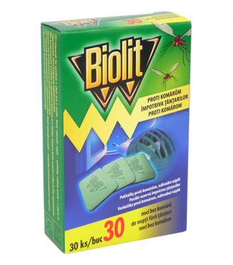 Biolit náhradná náplň do elektrického odparovača 30 nocí