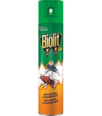Biolit UNI odpudzovač hmyzu - sprej proti  lietajúcemu a lezúcemu hmyzu 400ml