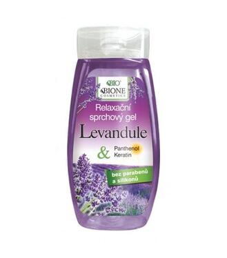 Bione Cosmetics Sprchovací gél relaxačný s levanduľou 260ml