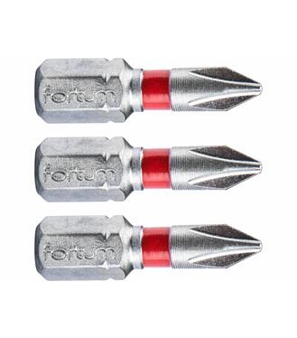 Bit krížový PH1x25mm 3ks/bal