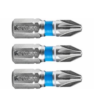 Bit krížový PZ2x25mm 3ks/bal