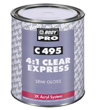 Body 495 Clear expres polomat 1L