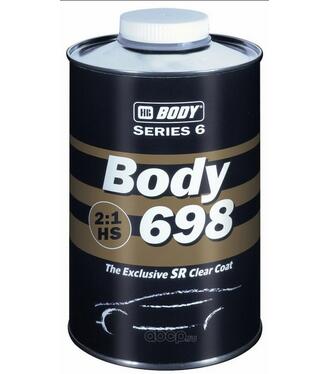 Body 698 2:1 HS Clearcoat SR 1l