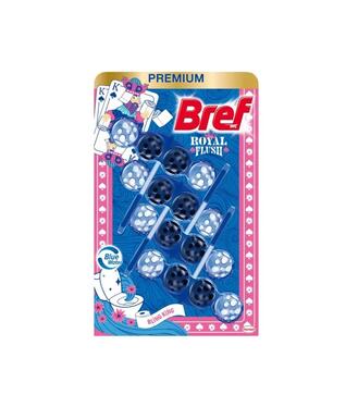 Bref Premium Závesné guličky do WC Bling King 4x50g