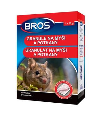 BROS granulat na mysi a potkany 140g