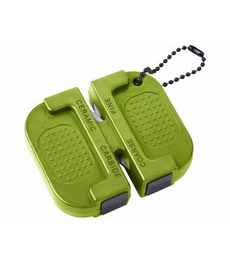 Brúska na nože s retiazkou karbidové a keramické brúsne telieska