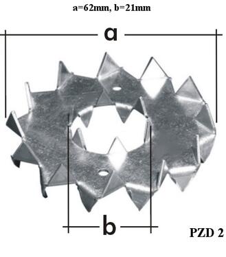 Bul dvojstranný 62x20 PZD 2