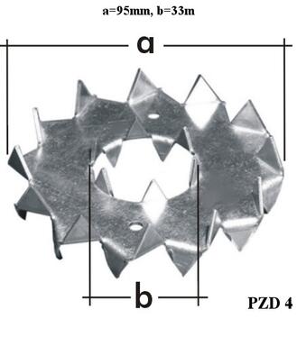 Bul dvojstranný 95x33 PZD 4