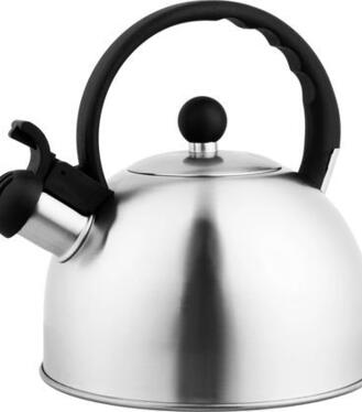 Čajník MagicHome, pískací, nerezový 2500 ml