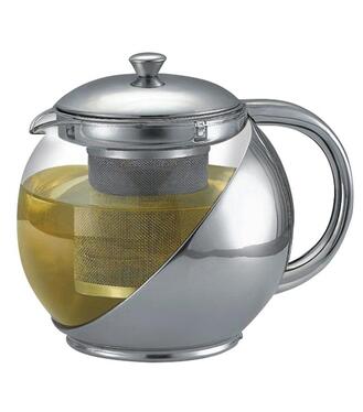 Čajník MagicHome TP108, 1.1 lit, sklo/nerez