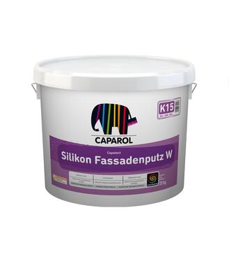 Caparol Capatect Fassadenputz W R20 25kg báza Biela - silikónová ryhovaná omietka