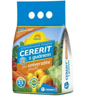 Cererit hnojivo granulované univerzálne s guánom 2,5kg