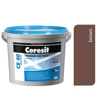 Ceresit CE 40 Aquastatic 59 Hnedá/Brown 5kg - škárovacia hmota