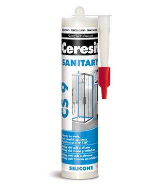 Ceresit CS 9 Silikón sanitárny transparentný 280ml