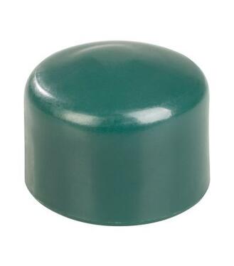 Čiapka Strend Pro METALTEC, na okrúhly stĺpik, plastová, zelená, 40 mm