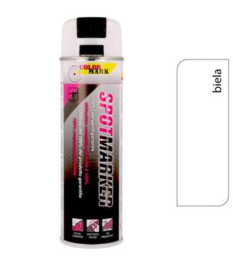 Color-Mark Spotmarker biela neneónová - dočasný značkovací sprej 500ml
