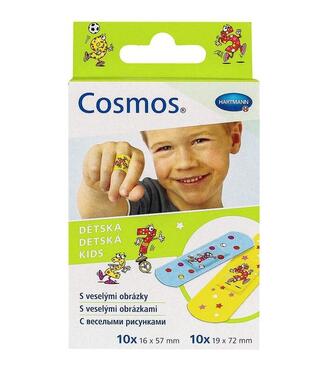 Cosmos Náplasť detská vodeodolná 10ks