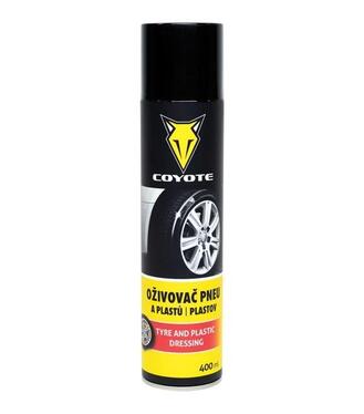 Coyote Oživovač pneu a plastov 400ml