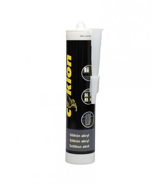 Cyklon Silikon-akryl biely 310ml