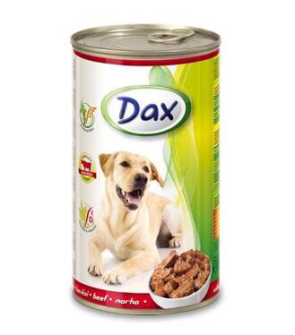 DAX Konzerva pre psov hovädzia 1240g